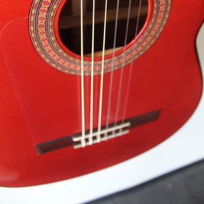 Marlon (Francisco) Navarro Conde Hermanos Model Flamenco Negra Guitar - B Stock image 5