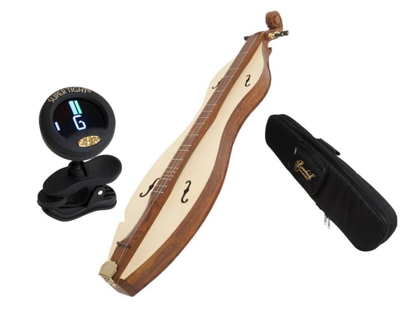 Dulcimer Package Includes: Roosebeck 4-String Sheesham Emma Arched Mountain Dulcimer + Roosebeck Dul image 1