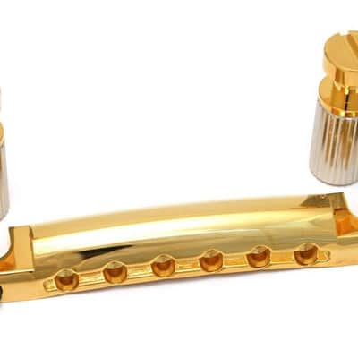 TP-3407-002 Gotoh Gold Aluminum Wrap Bridge/Tailpiece for USA Gibson® Guitar