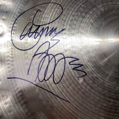 Carmine Appice's Sabian 18" Prototype China (CA2 #2) Autographed!! image 15