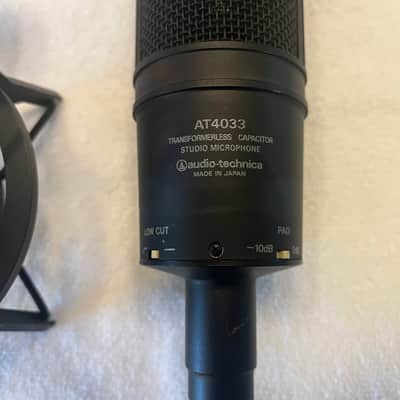 Immagine Audio-Technica AT4033 Large Diaphragm Cardioid Condenser Microphone 1990s - Black - 2