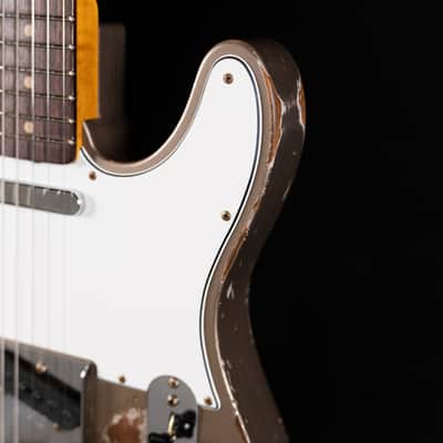 Fender Custom Shop 1961 Telecaster Heavy Relic - Roasted Body/Shoreline Gold image 8