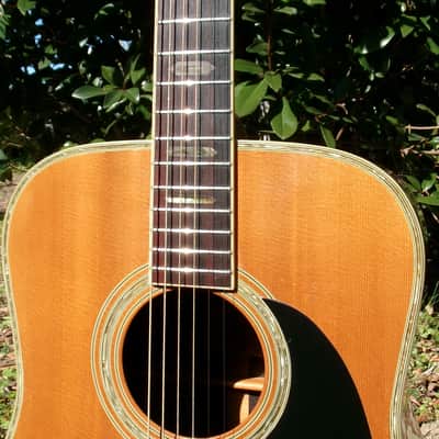 1976 Yairi YW-600 Dreadnought Guitar New Jacaranda + Yairi Hard Case image 3