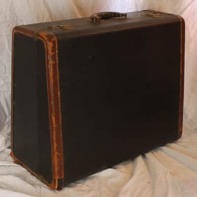 Dark Gray Italian Contoured Hard Case for Accordion 21.75" x 17.50" x 11" (55.25cm x 44.50cm x 28cm) image 1