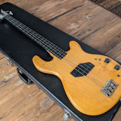 Kramer DMZ-4000 Bass Guitar Aluminum Neck 1978 Natural All Original W/HSC image 8