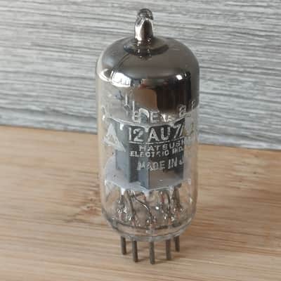 Nice MATSUSHITA ecc82 12AU7 60's Made in Japan first quality preamp excellent Mullard subsitute image 3