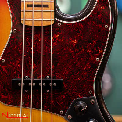 Fender Jazz Bass 3-color Sunburst 1972 Original image 9