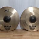 Sabian 14" AAX Freq Hi-Hat Cymbals (Pair) 2019 - Present - Lathed/Unlathed