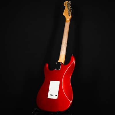 Fender Custom Shop Limited Edition 64 L-Series Stratocaster Journeyman- Aged Candy Apple Red 2026 (L11847) image 15
