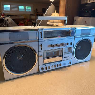 Vintage Sanyo C3 Boombox Radio Works Cassette Serviced Works Excellent V Rare🔥 image 4