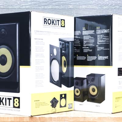 KRK Systems ROKIT 8 Generation Five 203W 8" Woofer Active Studio Monitor (Pair) image 8
