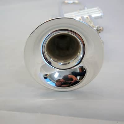Bach TR200s Intermediate Step-Up Bb Trumpet Silver OPEN BOX image 5