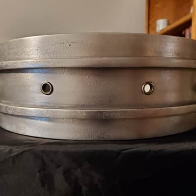 Slingerland Geisler Snare Drum 4.5x14 1920s - Cast Aluminum image 11