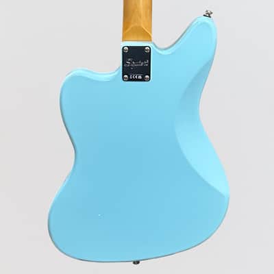 Fender Squier Classic Vibe '70s Jaguar FSR Limited-Edition Electric Guitar - Daphne Blue image 4