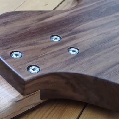 Woodsville Clarendon Solid Body #002 in Walnut image 15