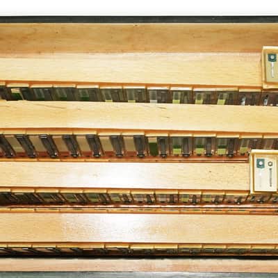 Weltmeister Grandina Button Accordion 120 Bass, made in Germany, 5 Row Bayan B Griff, Straps and Case, 2738 image 12