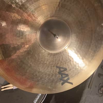 Sabian 21" AAX Medium Ride Cymbal 2019 - Present - Brilliant image 1