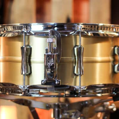 Pearl 14x5.5 Primal Brass Snare Drum - PSC1455B image 2