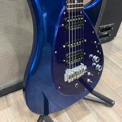 Tokai Talbo Blazing Fire Wilkinson Aluminum 2000s - Platinum Blue image 4