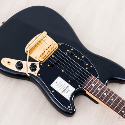 2025 Fender Traditional II ‘60s Mustang Black Pearl w/ Gold Hardware, Japan MIJ image 9