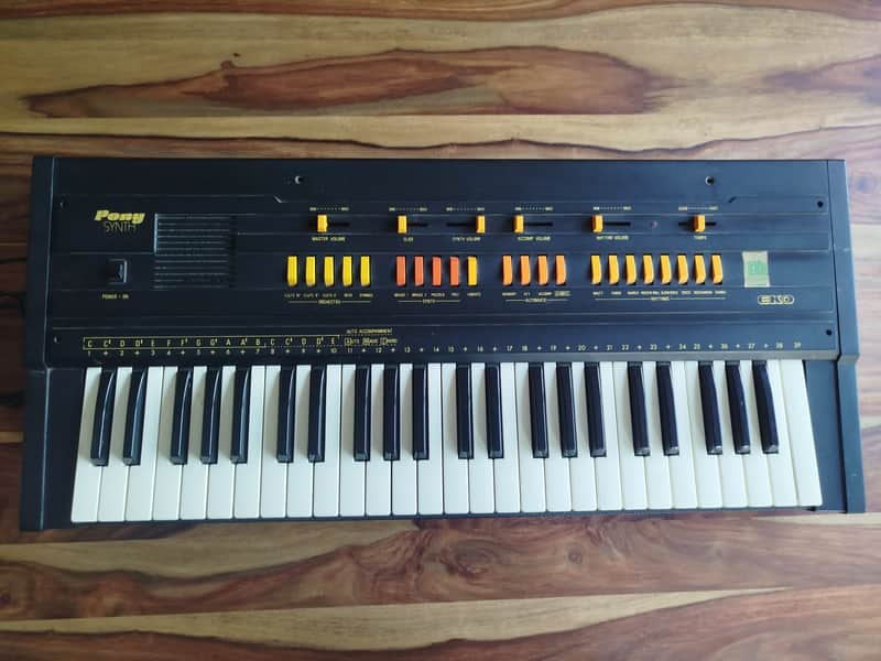 Eko Pony Synth 1982, analog vintage synthesizer. image 1