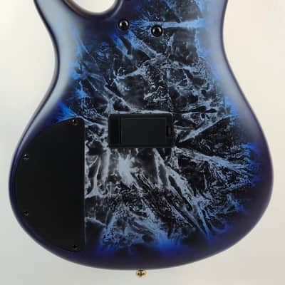 Ibanez SR305EDX SR Standard 5-String Bass, Gold Hardware, Cosmic Blue Frozen Matte image 10