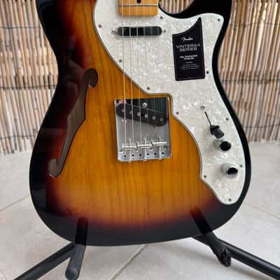 Fender Vintera II '60s Telecaster Thinline with Maple Fretboard 2023 - 2026 - 3-Color Sunburst image 3