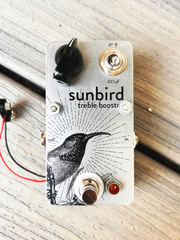 DIY Sunbird - Rangemaster boost 2023 - Matte polyurethane transfer on aluminum image 1