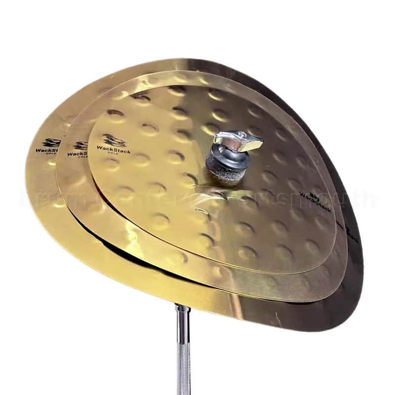 Avenir WackStack Gold Clap Effect Cymbal Stack 9/11/13 image 1