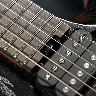 Cort KX700 EverTune Open Pore Black, Seymour Duncan Humbucker Set, B-Stock image 5