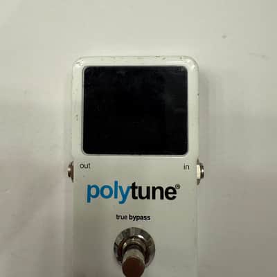TC Electronic Polytune Poly Chromatic Tuner True Bypass Guitar Effect Pedal image 2