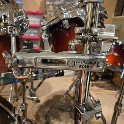 Tama MC69 FastClamp Single Tom Holder with Ball and L-Rod Mount 2010s - Chrome image 2