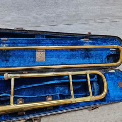 1952 Bach New York Stradivarius Model 12 Trombone w/ Photo of Factory Ledger image 12