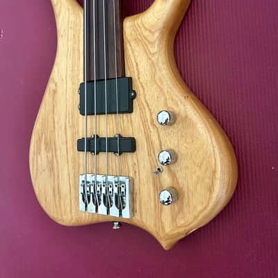 G Spot Temptress Fretless Bass - Bartolini, Hipshot, Exotic Woods, 7.5lbs image 3
