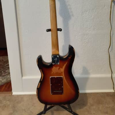 Vintage V6H Icon Distressed Tobacco Sunburst image 4