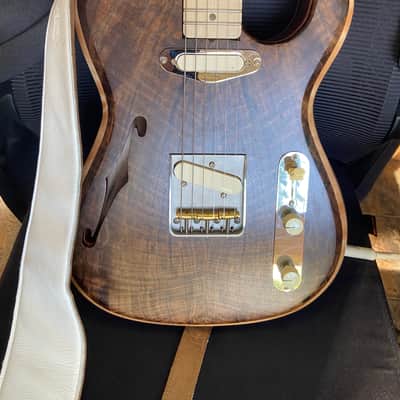 Legacy Claro Walnut Hollow Telecaster - Custom Guitar - Hand Made 2024 - Natural Satin Nitro image 13