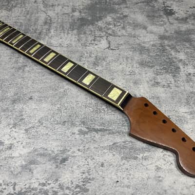 Real Life relics Nitro Roasted Maple With Bound Rosewood Fingerboard Block Inlays Jazzmaster® Strat® Stratocaster Neck SMALL Headstock JMRMRSM #3