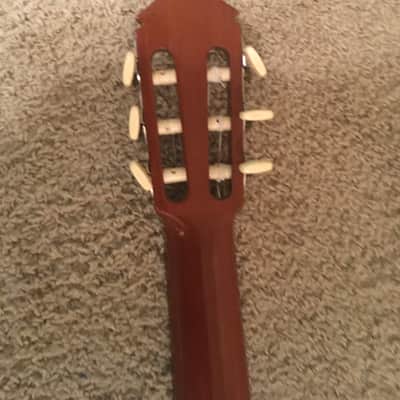 Yamaha  G90A classical guitar 1980s Natural made in Taiwan in very good condition image 9