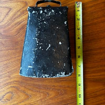 Vintage 1900s 7" Steel Cowbell Unmarked - See Video! image 7