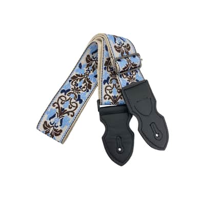 Shackles Embroidered Electric Guitar Strap - Adjustable Punk/Metal Style image 2