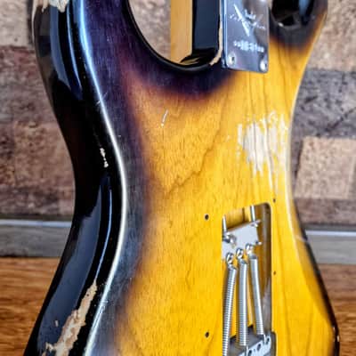 Fender 1957 Custom Shop Stratocaster 2022 Heavy Relic, Brownie vibe image 17
