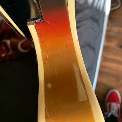 1960’s Decca Semi-Hollow Body Vintage Electric Guitar image 8