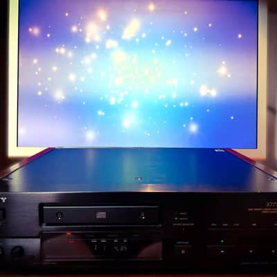 SONY CDP-X777ES 💥RARE💥 Vintage Premium ES CD Deck XLR Inputs Wood Panels image 4