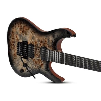 Schecter C-6 Pro FR Electric Guitar - Wenge Fingerboard, Charcoal Burst image 15