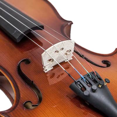 Sky Music Student 14" Viola with Case Brazilwood Bow, Shoulder Rest and Rosin image 5