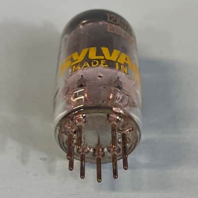 1960s Sylvania 12AU7A ECC82 Vintage Made In USA Preamp Tube! T107 image 5
