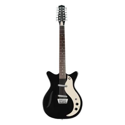 Danelectro '59 Vintage 12-String Semi Hollow Electric Guitar-Red Metallic *USA Small Business* image 3