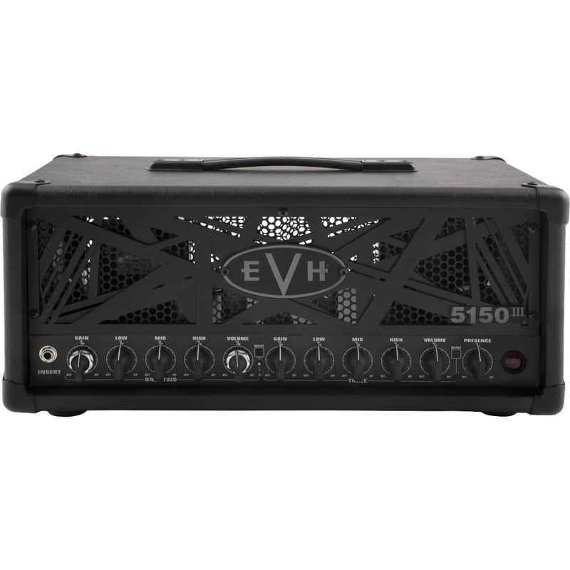EVH 5150 III 50-watt Tube Head - Black Stealth image 1