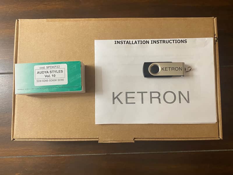 KETRON Pendrive USB Stick Audia Styles Vol. 10 ( for SD9,SD90,SD60,SD60K ) image 1