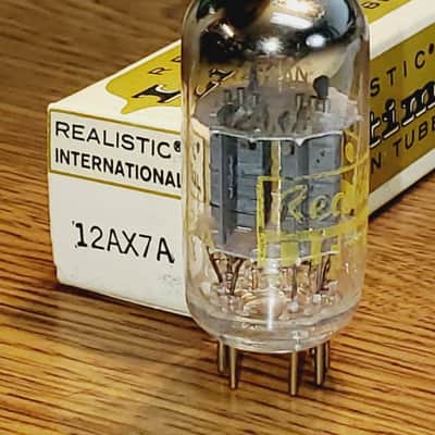 Gold Pin 12AX7A WTC made in Taiwan NOS/NIB MaxiPreamp2/TV7 Tested ( 1 )Tube Lot image 1